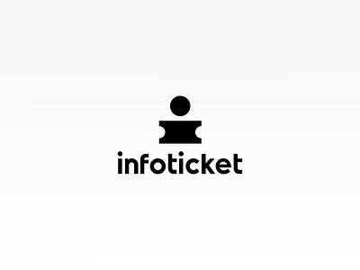 Info Ticket branding brandits cinema concert design info logo minimal monogram party pass performance search show tiicket type typography