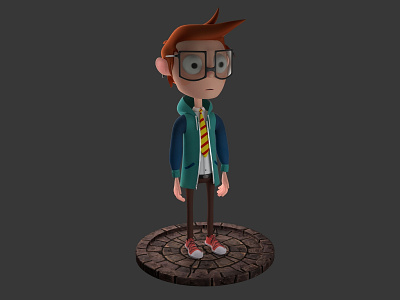 Character render 3d 3d art 3d modeling blender character design