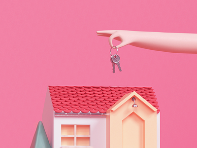 Getting a new homestay hand home homestay house illustration keys reading rentals stay students timeless udhaya vacation rental