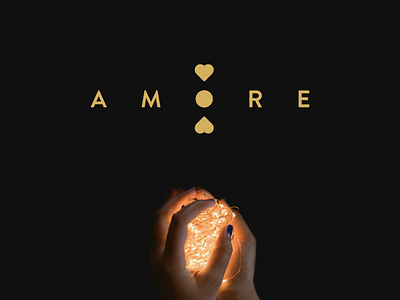 AMORE: Logo apparel branding clean fashion heart letspanda lettermark logo mark minimal minimalist modern symbol type typography