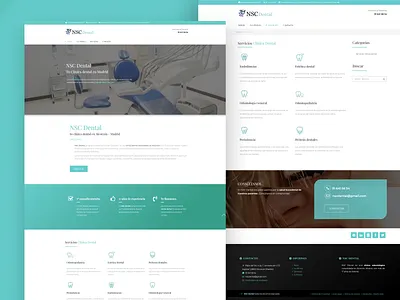 Diseño web clínica dental Madrid clínica dental design designer developer diseño web freelance html 5 interface madrid páginas web responsive design ui user interface ux web web design web design agency web design company web developer website