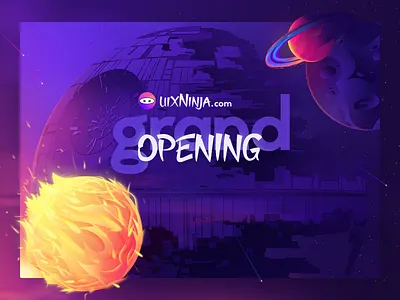 Landing Page Splash css animation design home page design illustration interface landing landing design landing page page photoshop art promo page ui ui design uixninja user interface web web design web development web page design web site