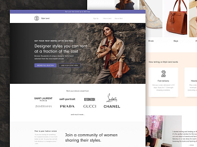 Style Lend | Landing Page cro design ecomm ecommerce klientboost landing page