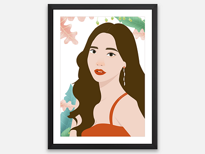 Girl illustration