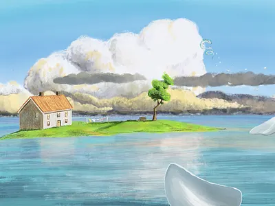 Spirited Away illustration procreate