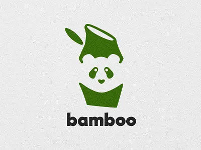 Daily Logo Challenge | Day 003 (Panda) bamboo branding concept dailylogochallenge design design challenge identity logo logo challenge logo concept panda vector