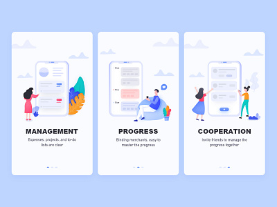 Guide Page app ui