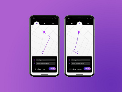 Daily UI 020_Location Tracker app design ui ux