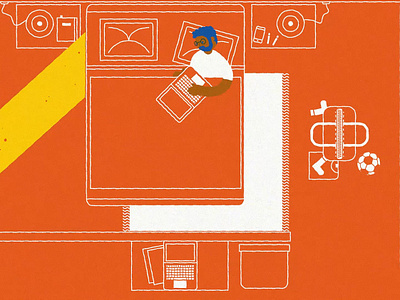 Mixit animation bed character design dormir illustration motion design motiongraphics sleep