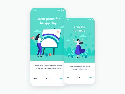 Alife app | Illustration alife alife app app illustration mobile onboarding onboarding screen plan