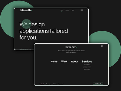 Digital Agency Website agency brand branding clean design digital flat icon illustration logo minimal typography ui ux web website website design