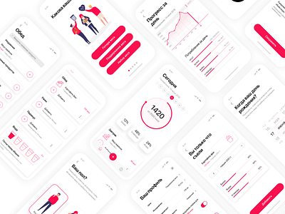 Calories App app logo mobile ui ui ux