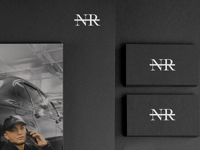 NR Branding advertising black branding business card car card design graphic design icon illustrator logo mobile paper photography photoshop print type design typography vector web