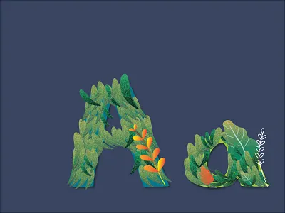 Fonts illustration web
