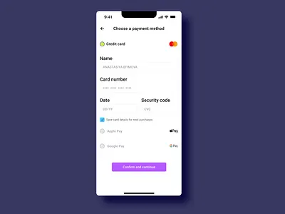 Checkout bank blue card check checkout credit credit card form green input money pay shop store violet visa