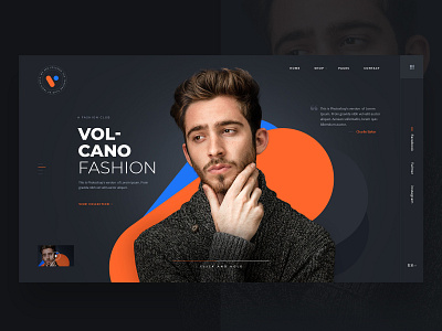 Fashion Show/Online store website design concept clean club creative design dribbble ecommerce fashion model modern shop show store webapp website