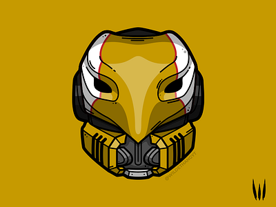 Celestial Nighthawk armour celestial nighthawk destiny destiny 2 gaming helmet hunter illustration nighthawk vector art