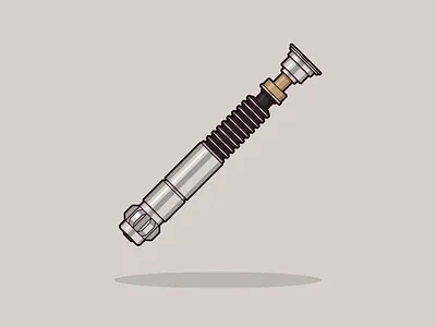 Light Saber design icon illustration light saber movie skywalker star wars sword vector