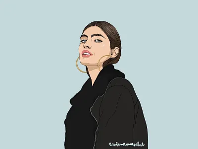 LONDON art artwork artworkforsale design digital art digital drawing digital illustration fashion illustration feminist illustration illustration art illustrations london style vector vector art