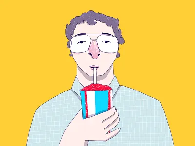 Dr Alexei 2d character character illustration stranger things