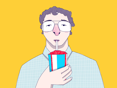 Dr Alexei 2d character character illustration stranger things