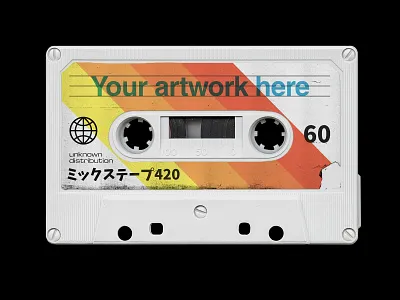 Vintage Cassette Tape Mockup artwork cassette cassette tape cover art cover artwork cover design custom mock up mock up mockup mockup design mockup psd mockup template mockups music music art psd template template template builder template design