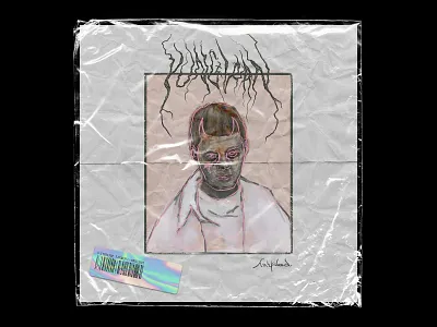 Yung Lean - half dead Single Cover Artwork artwork cover art cover artwork cover design mockup mockup psd music template design vaporwave yung lean