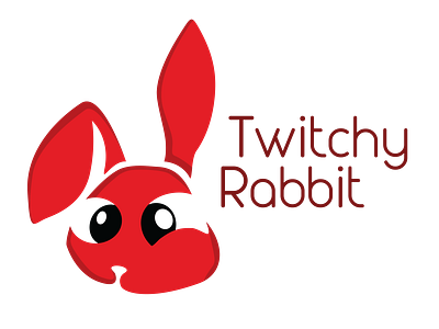 Twitchy Rabbit 30 day logo challenge 30daychallenge branding design graphic art graphic design illustration logo thirtylogos twitchyrabbit vector vector art vector tracing