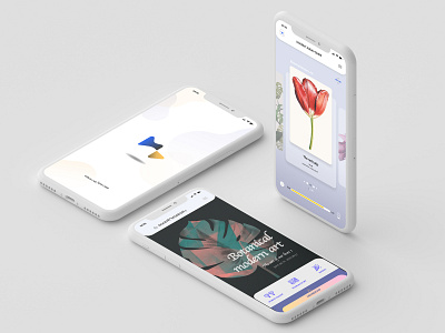 Docent museum concept design app appdesign art artmuseum audio audioapp audioguide docent docentmuseum museum uidesign