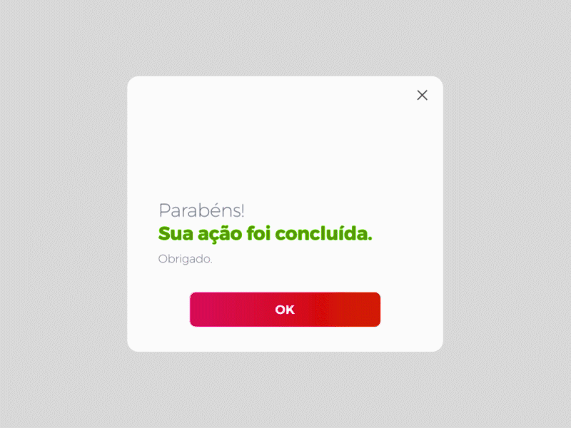 Success Modal design icon modal motion motiondesign motiongraphics success ui ux motion