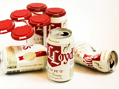 LLoyd's Light Cans beer beer art beer branding beer can beer can design beer design beer label