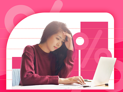 the girl worry about her business business chart design girl hcm hochiminh images landing page ui web worry