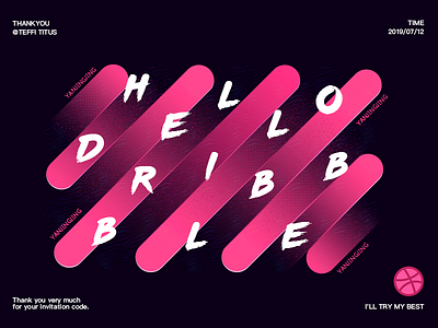 hello Dribbble