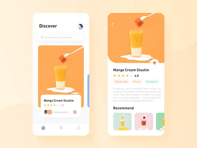Special Supply For Summer app design icon ui ux