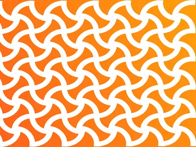 Wired art digital ilustration orange
