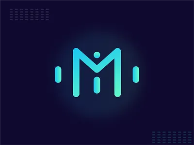 Digital intelligence marketing ai logo logo design ui 品牌 设计 颜色