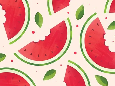 Watermelon design fresh fruit fruits fruity illustration melon summer summertime vector watermelon