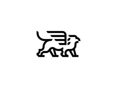 GRYPHON LOGO brand branding design griffin gryphon icon logo logobranding logodesign logogram logomark mark