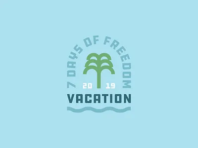Vacation! badge design emblem graphicdesign logo outdoorbadge retro staybold vintage