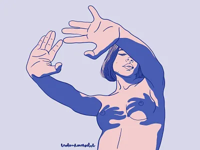 SHADOWPLAY PART 3 art artwork artworkforsale design digital art digital drawing digital illustration feminist illustration illustration art illustrations photoshop vector vector art