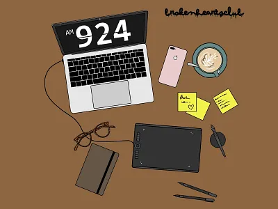 MONDAY art artwork artworkforsale branding design desktop digital art digital drawing digital illustration icons icons set illustration illustration art illustrations infographic design infographics office photoshop vector vector art