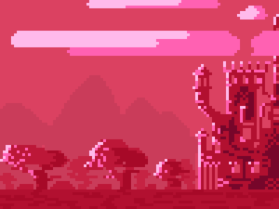 Pastel-Vania aseprite castle castles castlevania design digital art game art homage illustration inspiration pixel pixel art pixelart selfpromo videogame