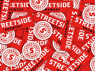 Streetside Brewery beer brand branding brew brewery brewery logo cinci cincinnati craft beer design drink local identity typography