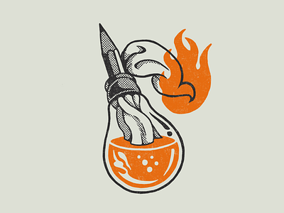 Riot ideas bomb fire gasoline ideas ideation illustration ink light bulb molotov bomb pencil photoshop rebel riot street streetart wacom