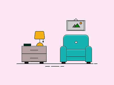 Sofa illustration