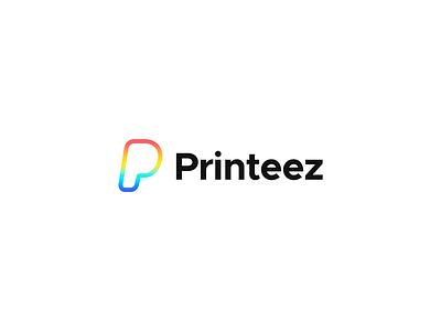 Printeez- Logo Concept | 3 adobe brand color creative design designer elegant gradient graphic graphicdesign graphicdesigner icon illustrator logo logodesigner luxury minimalist photoshop typography vector