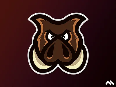 Hog Mascot logo art hog hog logo hog mascot logo design mascot design mascot logo mascot logos mascotte pig