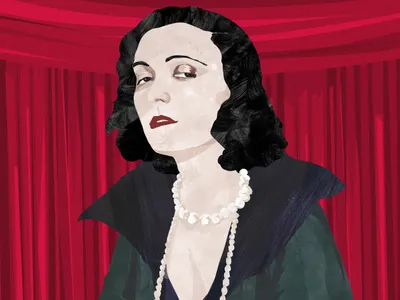 Pola Negri book books character children digital drawing illustration portrait