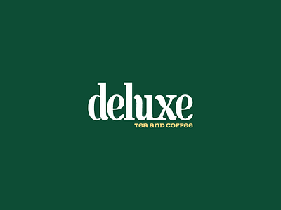 Deluxe logo on green background animation app design branddesign branddsign branding brandnew fashion logo forest logo illustration logo logodesign logodesigns logolearn logonew namecard style type typography ui vietnam