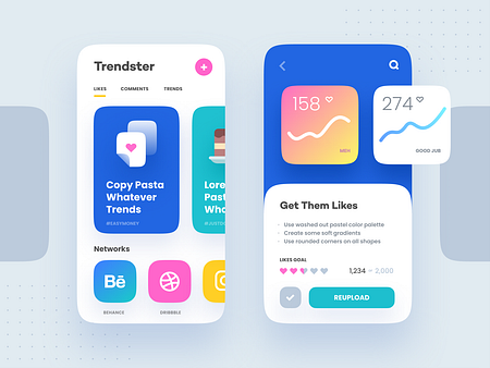Getting Trendy by Eddie Lobanovskiy for Unfold on Dribbble